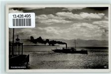 Schiffspost Friedrichshafen auf dem Bodensee 9.1.33 Bodenseeschiffspoststempel