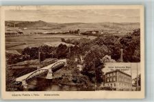 07586 O6514 Pohlitz b Bad Köstritz Gebrauchsspuren Elsterbrücke