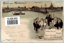 Konstanz-Bregenz Schiffspost Kurs 24 25.2.99 Bodenseeschiffspoststempel