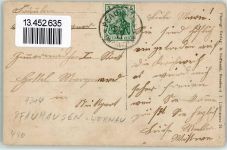 73249 W7314 Wernau Neckar Foto AK Bauernhof Bäuerin Ort handschriftlich