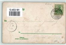 15738 O1615 Zeuthen 1903 Lithographie Sporthaus Ziegenhals Dampfer-Anlegestelle Ballsaal