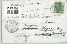 79418 W7846 Schliengen 1905 Karte beschädigt Tracht Kirche Gemischtes Warengeschäft von Emil Spitz Schloss Lithographie