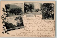 23743 W2433 Cismar , Holst 1898 - Rüders Hotel Gruss Fahrrad