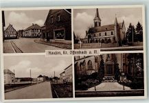63179 W6053 Hausen , Kr Offenbach am Main - Kirche Denkmal