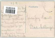 83700 W8185 Kreuth b Tegernsee Gebrauchsspuren Gams Wappen sign. Künstlerkarte