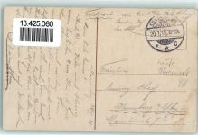 Apenrade Aabenraa 1915 Gebrauchsspuren Graasten Manufaktur V. Vldall Landkarte
