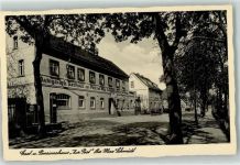 04774 O7261 Schmannewitz - Gasthaus zur Post Tanksäule