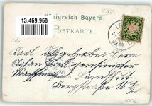 84085 W8301 Langquaid 1897 Lithographie