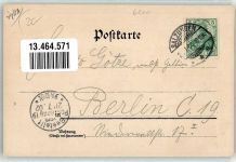 36433 O6200 Bad Salzungen 1902 Lithographie Kinder-Heilstätte Charlottenthal Gradierwerk Storchnest