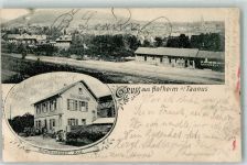 65719 W6238 Hofheim am Taunus 1898 - Bahnhof Rheingauer Hof