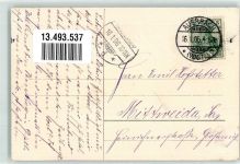 08209 O9700 Auerbach , Vogtl 1906 - Äussere Bahnhofstraße