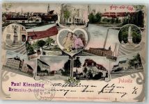 01896 O8514 Pulsnitz 1903 - Oberförsterei Schule Kgl. Amtsgericht Lutherlinde E-Werk