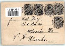 01896 O8514 Pulsnitz 1903 - Oberförsterei Schule Kgl. Amtsgericht Lutherlinde E-Werk