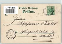 38899 O3721 Stiege 1898 Gebrauchsspuren Schloß Brocken Lithographie