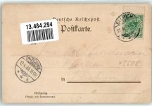 99755 O5508 Sülzhayn 1900 Lithographie Gasthaus zur Post