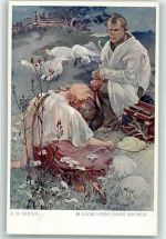 Gesegnet sind die Armen im Geist Gänse Mucha, A.