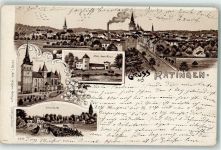 40472 W4030 Ratingen 1905 - Kath. Kirche Haus zum Haus Cromford
