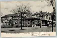 16540 O1406 Stolpe b Berlin - Gasthaus zum schafligen Garten