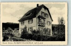 88326 W7960 Aulendorf , Württ Foto AK Privat-Pension