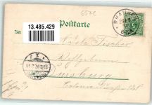 55624 W6572 Rhaunen , Hunsrück 1897 Lithographie Kirche Wartenberg