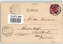 79585 W7853 Endenburg 1898 - Gasthaus zum Pflug Tracht aus der Hölle