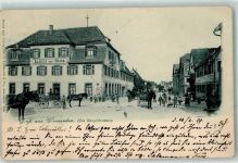 71364 W7057 Winnenden , Württ 1899 - Gasthaus Zur Korne Kutschen Hauptstraße