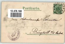 71364 W7057 Winnenden , Württ 1899 - Gasthaus Zur Korne Kutschen Hauptstraße