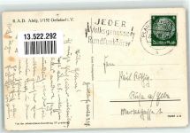 O9901 Geilsdorf b Plauen Reichsarbeitsdienstlager Abteilung 1/152 RAD 1938 Foto AK