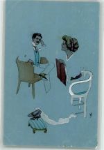 sign Scheuermann Willi John Wills Phantasie Kunstgeschichte 1911