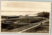 24937 W2390 Flensburg Foto AK Flensburger Fußball- und Sportstadion