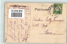 92421 W8460 Schwandorf , Bay 1919 - Bahnhofstraße Bahnhofs-Hotel Restaurant-Cafe