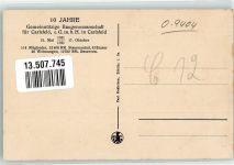 08309 O9404 Carlsfeld , Erzgeb Foto AK Gemeinnützige Baugenossenschaft für Carlsfeld Wohnhäuser
