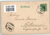 38875 O3701 Elend 1898 Foto AK Försterei und Pension Klug