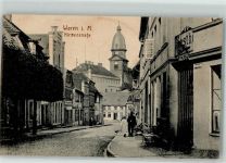 17192 O2060 Waren 1916 - Kirchenstraße