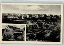 06308 O4255 Benndorf b Klostermannsfeld - Geschäftshaus Ladengeschäft Margarete Vogel Persil-Webung Baugrube