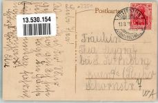 31868 W3251 Ottenstein , Niedersachs 1919 - Marktplatz Kirche