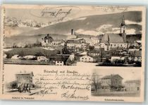 83317 W8221 Teisendorf 1903 - Bahnhof Bahnhofsrestaurant Staufen