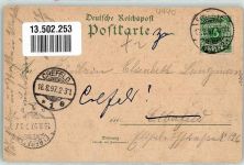 48429 W4440 Rheine 1897 Lithographie Kaiserl. Postamt Kriegerdenkmal Marktplatz Ems