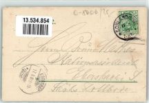 02894 O8901 Sohland a. Rotstein 1903 Lithographie Friedrich August-Höhe Fahnenmast Aussichtsturm