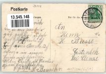 29574 W3112 Ebstorf 1908 - Provinzial-Ackerbauschule Georgs-Anstalt Mann mit Zylinder