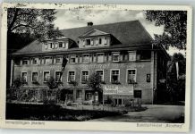 78194 W7717 Immendingen Foto AK Bahnhof-Hotel "Brodhag" Bahnpoststempel