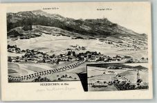 93453 W8497 Neukirchen b Hl Blut Künstlerkarte Eckstein Burgstall