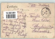 33189 W4797 Schlangen 1914 Gebrauchsspuren Haus Gierken Ort lt. Stempel