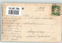 86381 W8908 Krumbach Schwaben 1908 - Hofgut Waldhausen Pferde Ort lt. Stempel