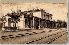 Bialystok Foto AK Bahnhof