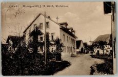 79733 W7883 Görwihl Gebrauchsspuren Warengeschäft Würth Kirchstraße