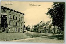 Gumbinnen Gussew 1915 Foto AK Staalupöner Straße Feldpost WK I