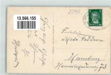 21423 W2090 Winsen Luhe - Gasthaus Schützenhaus Bahnpoststempel Zug 781