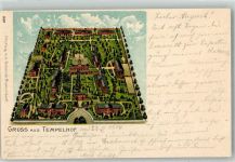 10115 W1000 Tempelhof 1904 Lithographie Tempelhof