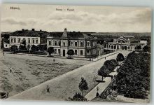 Mlawa Mielau 1915 Foto AK Markplatz Feldpost WK I